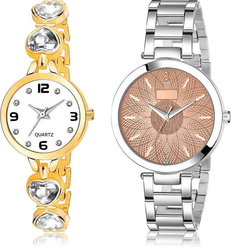 Analog Watch - For Girls New Designer 2 Watch Combo For Women And Girls - G659-GM204