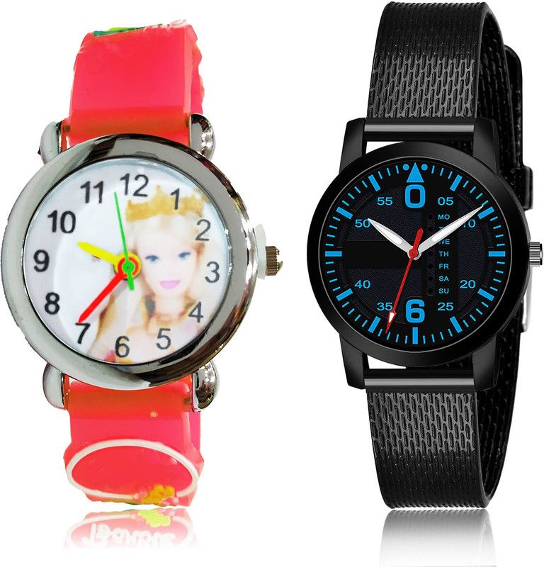 Analog Watch - For Girls Modish Stylish 2 Watch Combo For Women And Girls - GC77-(24-L-10)