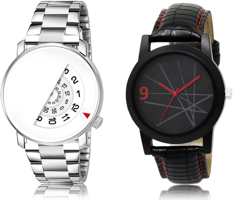New Latest Designer Combo of 2 Analog Watch - For Men LR106-LR08