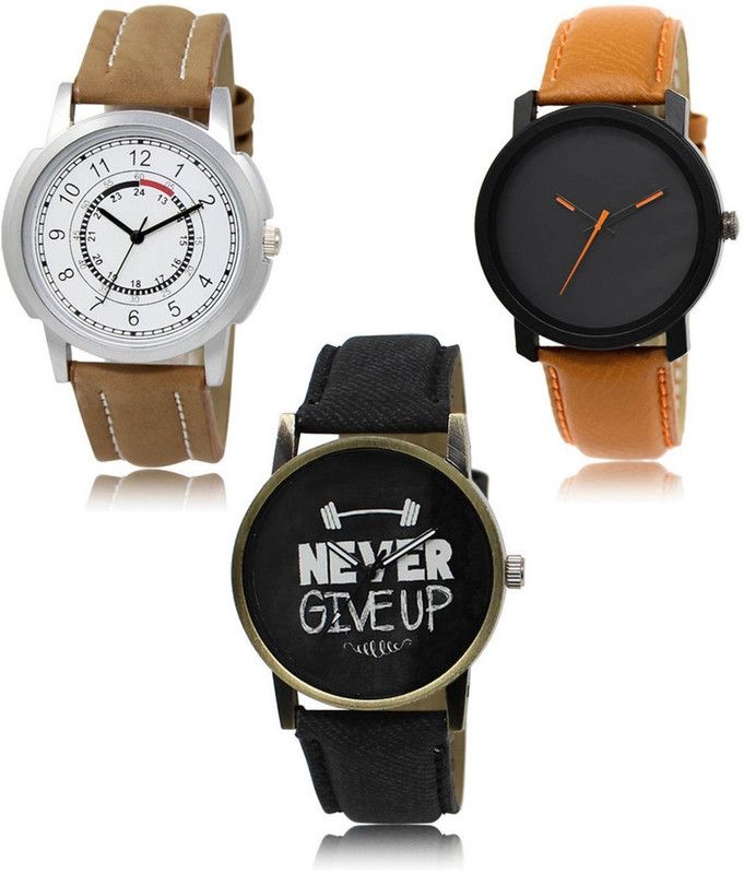 New latest Designer Combo of 3 Analog Watch - For Men LR-17-20-27