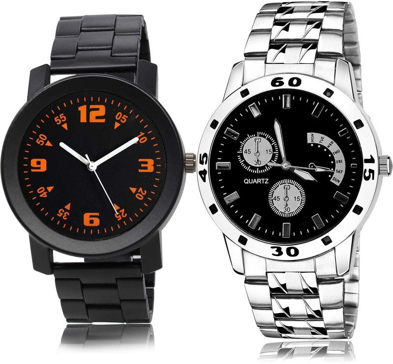 combo watch Analog Watch - For Boys & Girls Treading Party Wedding Chain Watch Watch - B863-B83 (Combo Of 2 )
