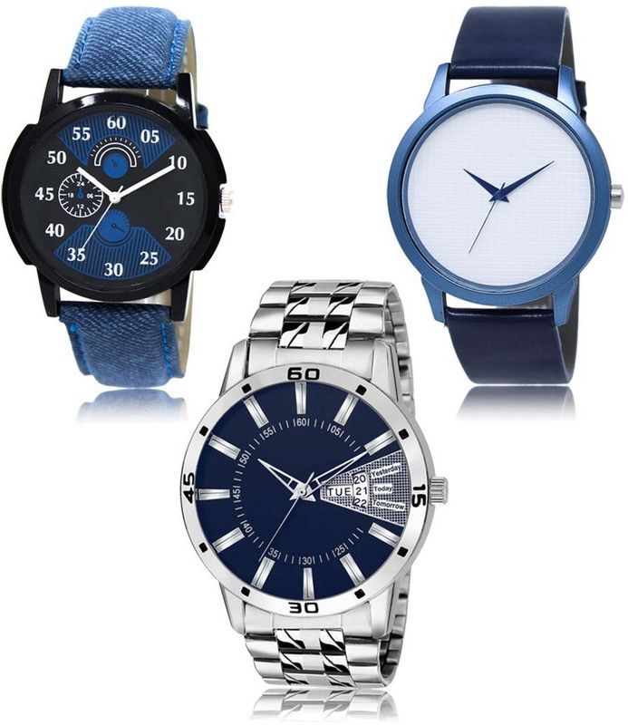New latest Designer Combo of 3 Analog Watch - For Men LR-02-33-102