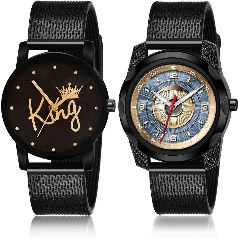 Analog Watch - For Men Treading Technology 2 Watch Combo For Boys And Men - BCPL24-(17-S-10)