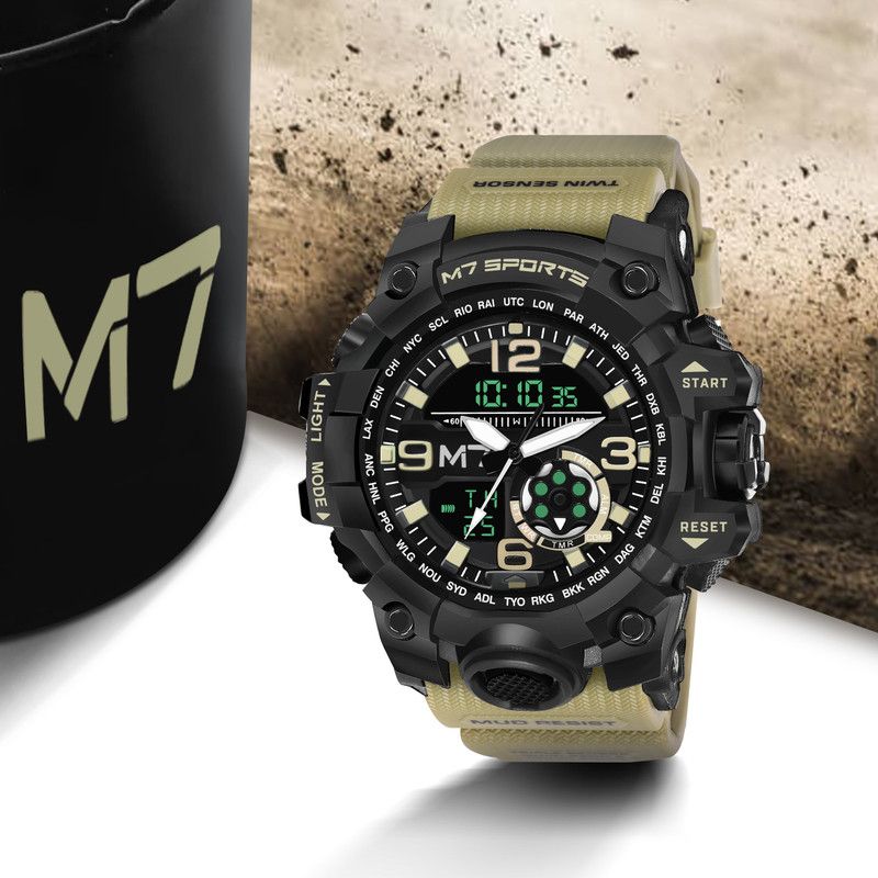 Chronograph Big Billion Days Special Edition Analog-Digital Watch - For Men Khaki M7-1509