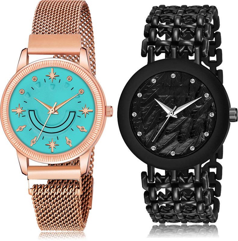 Analog Watch - For Women Brand New Quartz 2 Watch Combo For Women And Girls - GW69-G568