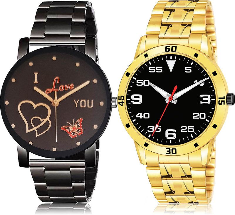 Analog Watch - For Men Modish Fashionable 2 Watch Combo For Boys And Men - BCPL16-(75-S-21)