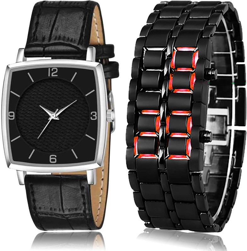 Analog-Digital Watch - For Men Contemporary Professional 2 Watch Combo For Boys And Men - BW501-B127