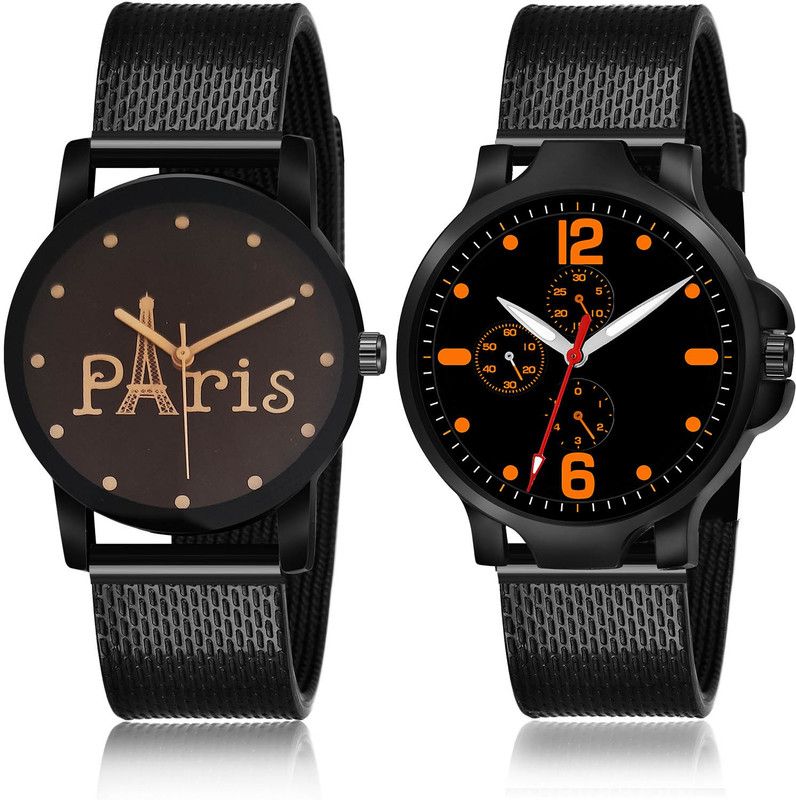 Analog Watch - For Men Contemporary Fashion 2 Watch Combo For Boys And Men - BRM12-(70-S-10)
