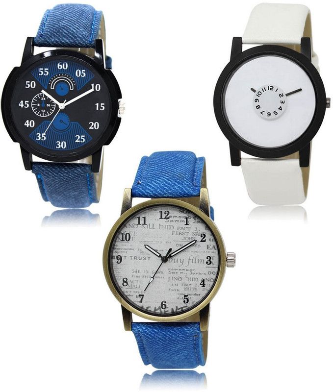 New latest Designer Combo of 3 Analog Watch - For Men LR-02-26-28