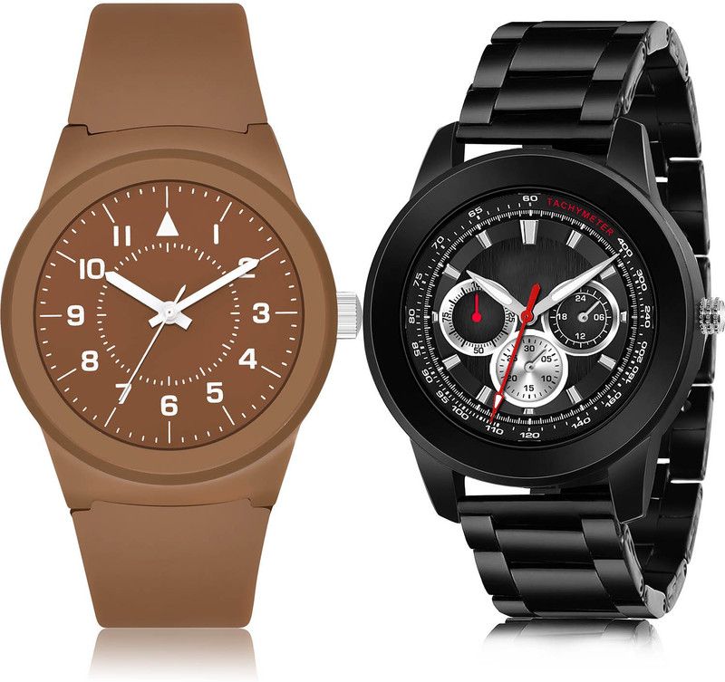 Analog Watch - For Men Classical Italian Designer 2 Watch Combo For Boys And Men - BM124-(14-S-20)
