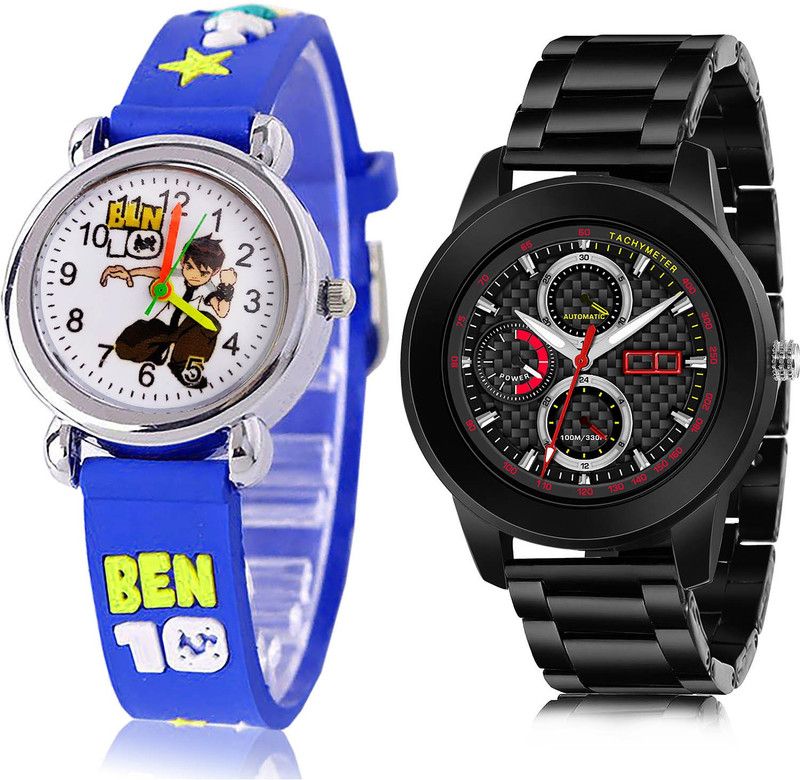 Analog Watch - For Boys New Gift 2 Watch Combo For Boys And Men - BK91-(60-S-20)
