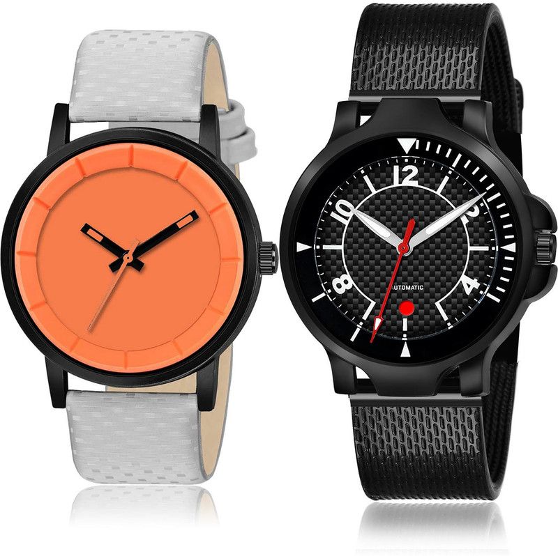 Analog Watch - For Men Brand New Formal 2 Watch Combo For Boys And Men - BM1-(66-S-10)