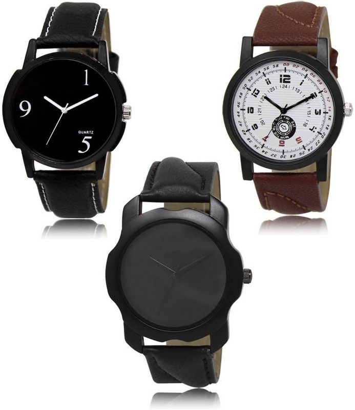 New latest Designer Combo of 3 Analog Watch - For Men LR-06-11-22