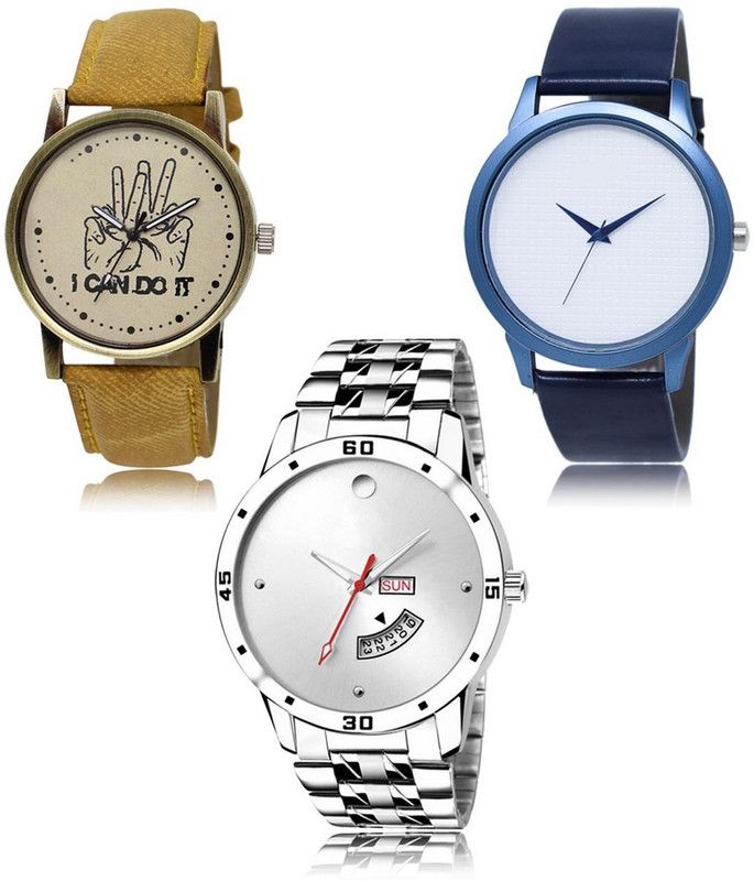 New latest Designer Combo of 3 Analog Watch - For Men LR-30-33-103