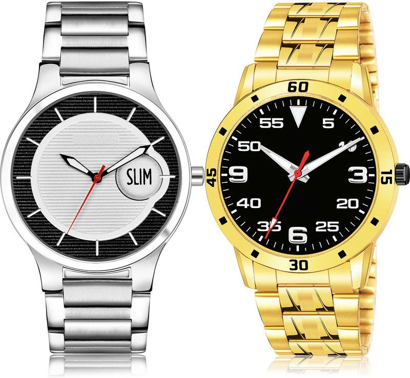 Analog Watch - For Men Best Exclusive 2 Watch Combo For Boys And Men - BM411-(75-S-21)