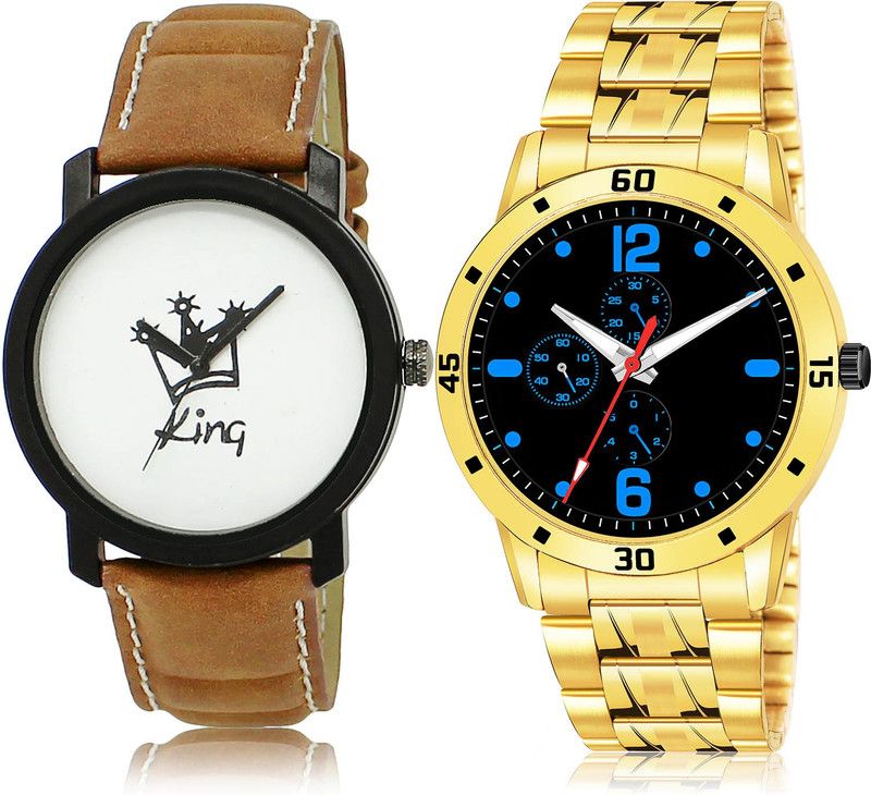 Analog Watch - For Men Treading Rich 2 Watch Combo For Boys And Men - BL46.18-(68-S-21)