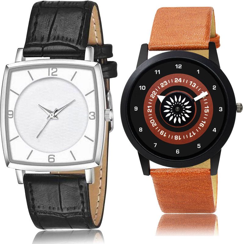 Analog Watch - For Men New Designer 2 Watch Combo For Boys And Men - BW503-B384