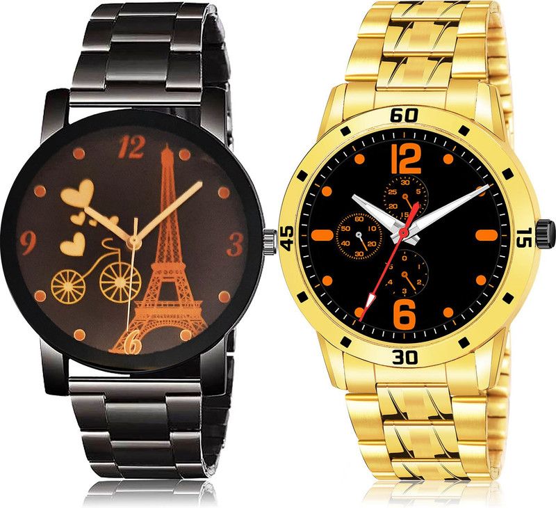 Analog Watch - For Men Best Quartz 2 Watch Combo For Boys And Men - BCPL10-(70-S-21)