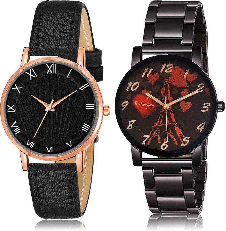 Analog Watch - For Women Classical Quartz 2 Watch Combo For Women And Girls - GW50-GCPL19