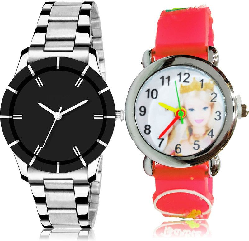 Analog Watch - For Girls Contemporary Heart 2 Watch Combo For Women And Girls - GCPL1-GC77