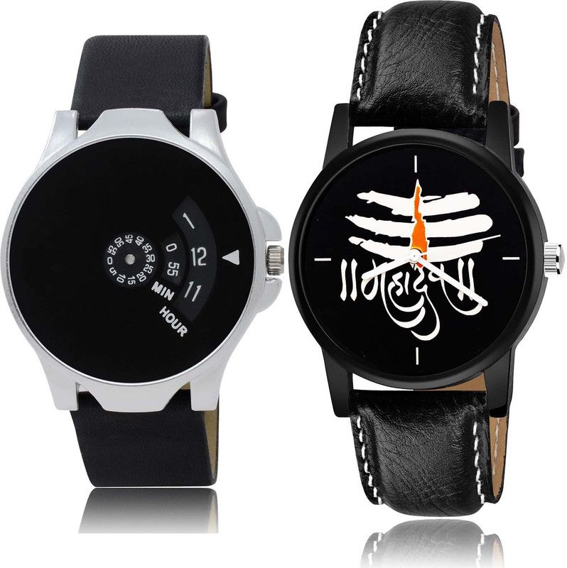 combo watch Analog Watch - For Boys Contemporary Technology Speedometer And Mahadev Combo Watch For Boys And Men - BO52-B114
