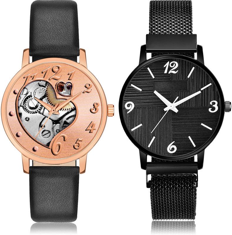 Analog Watch - For Women Classical Love 2 Watch Combo For Women And Girls - GM371-GM225