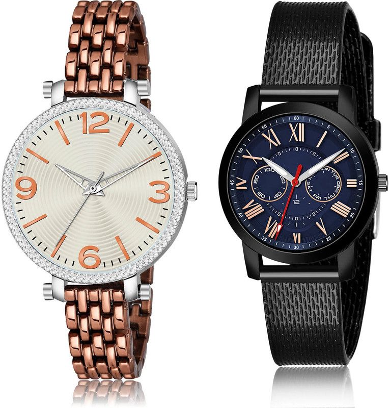 Analog Watch - For Girls Brand New Stylish 2 Watch Combo For Women And Girls - GW44-(62-L-10)
