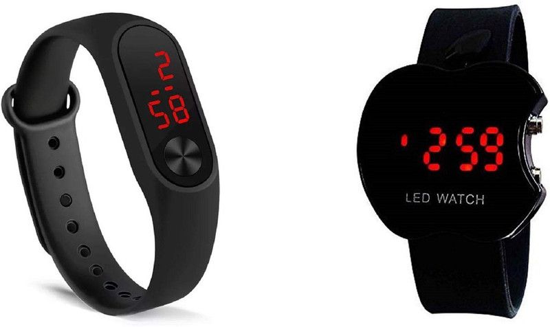 Premium Quality Digital Watch - For Boys New Digital M2-BK&CUT AP-BK watch for boys and girls special