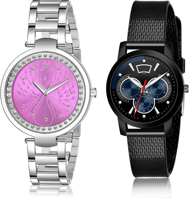Analog Watch - For Girls New Fashion 2 Watch Combo For Women And Girls - GM208-(61-L-10)