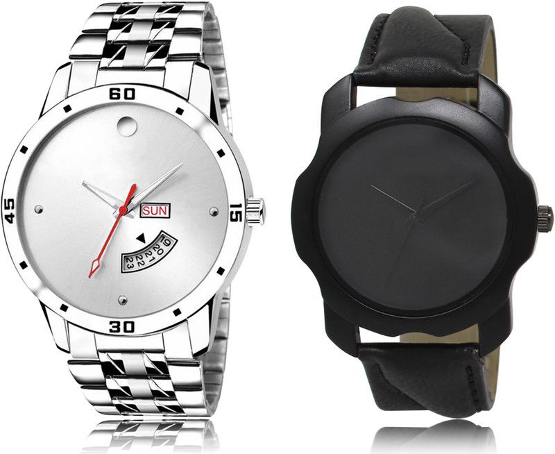 New Latest Designer Combo of 2 Analog Watch - For Men LR103-LR22