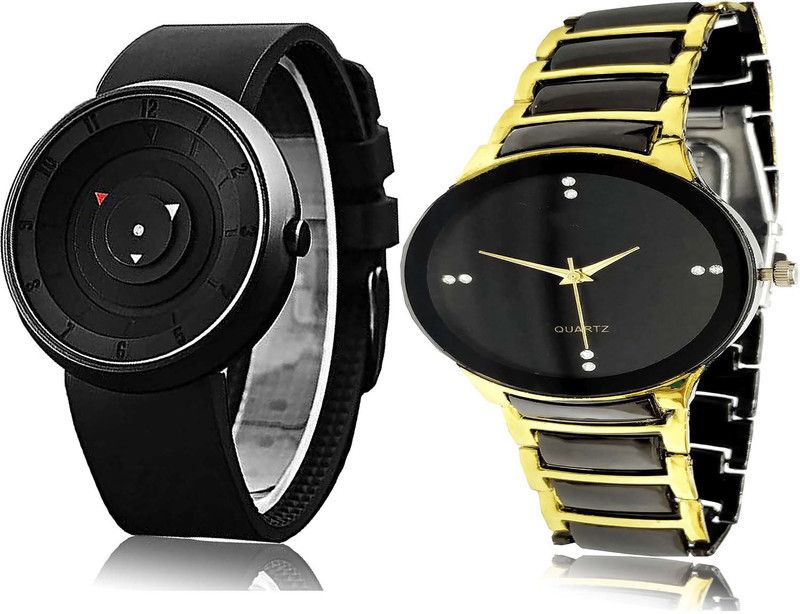 combo watch Analog Watch - For Men & Women Brand New Analogue Speedometer And Chain Combo Watch For Boys And Men - BC1-B69
