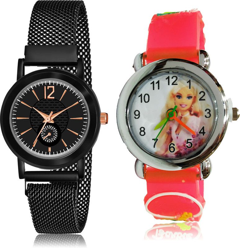 Analog Watch - For Women Brand New Casual 2 Watch Combo For Women And Girls - GW36-GC80