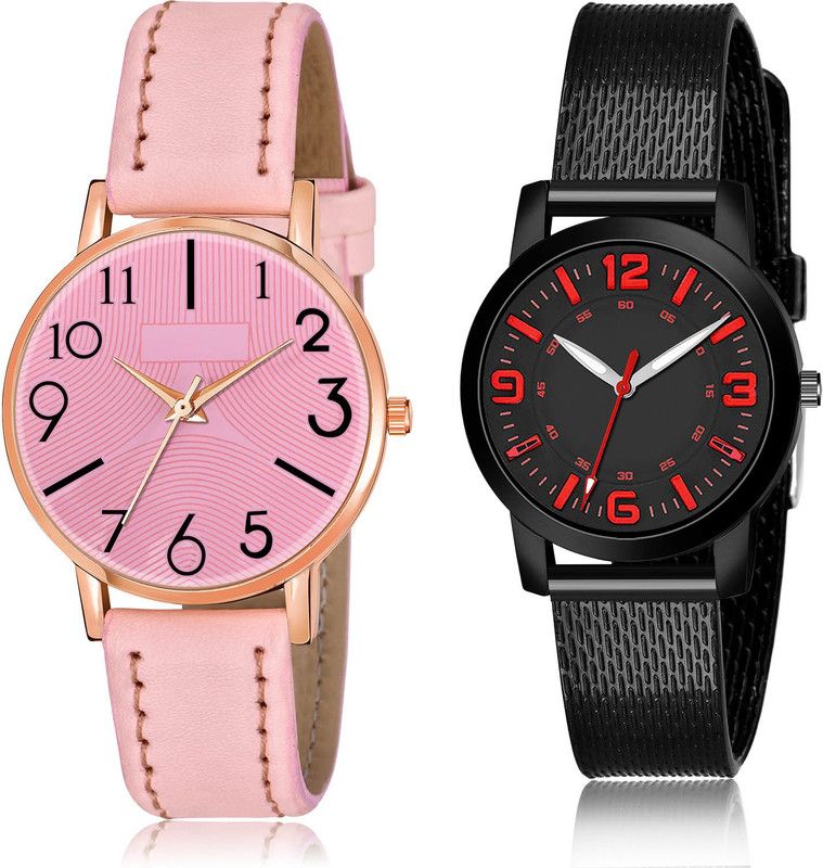 Analog Watch - For Girls Modern Fashion 2 Watch Combo For Women And Girls - GW57-(47-L-10)