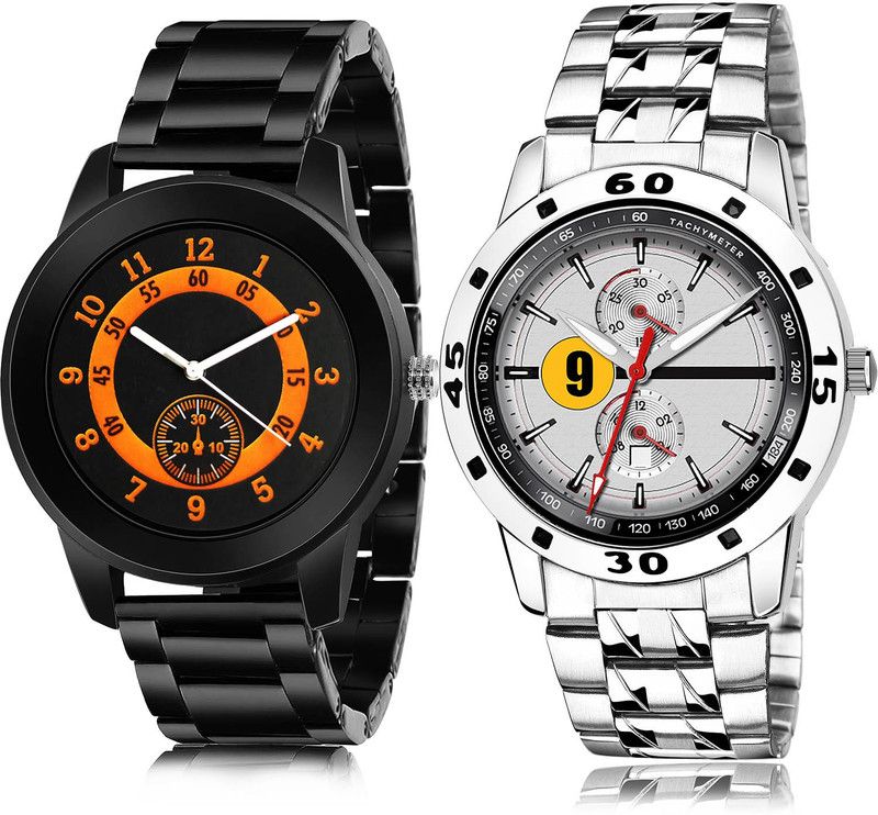 Analog Watch - For Men Best Analogue 2 Watch Combo For Boys And Men - B850-(55-S-19)
