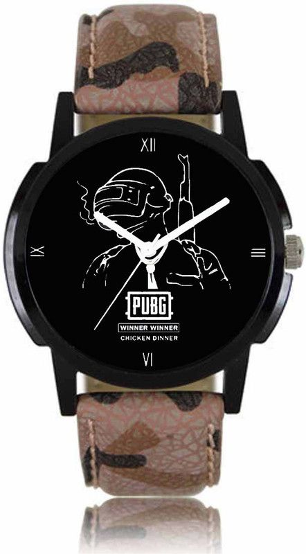 PUBG BROWN ARMY Analog Watch - For Boys PUBG BROWN ARMY BELT