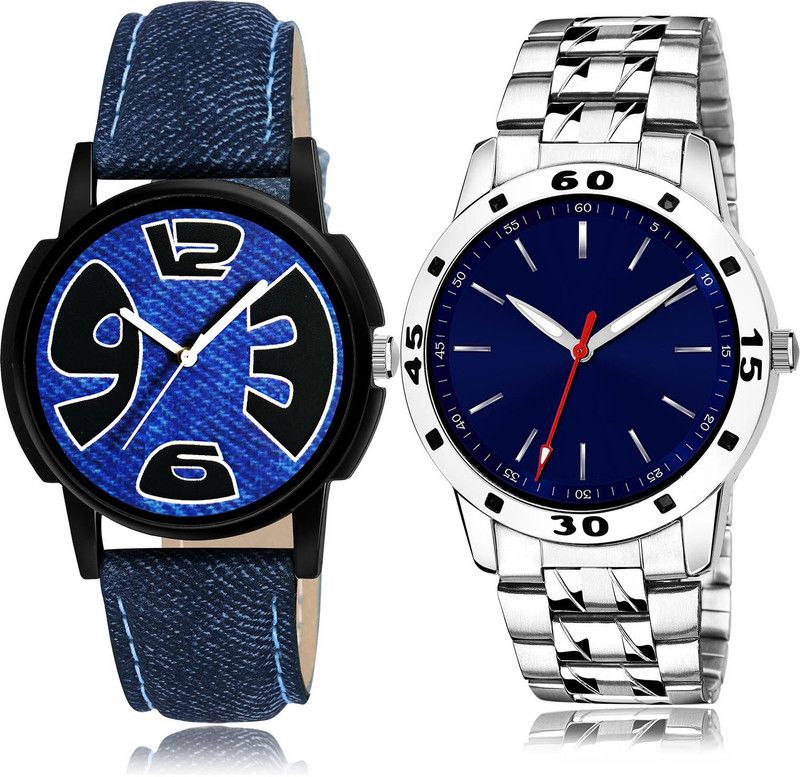 Analog Watch - For Men Latest Collegian 2 Watch Combo For Boys And Men - B9-(54-S-19)