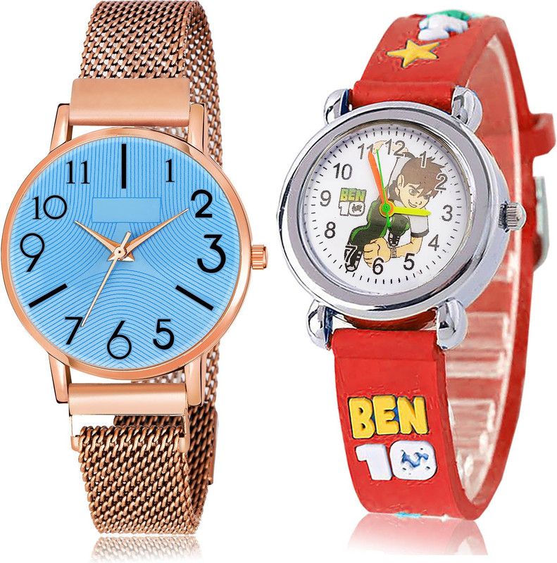Analog Watch - For Women Modish High Quality 2 Watch Combo For Women And Girls - GW61-GC118