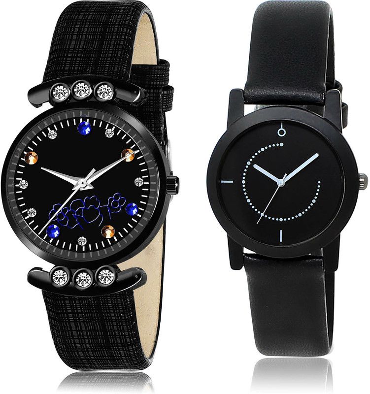 Analog Watch - For Women Latest Fancy 2 Watch Combo For Women And Girls - GW2-GL253