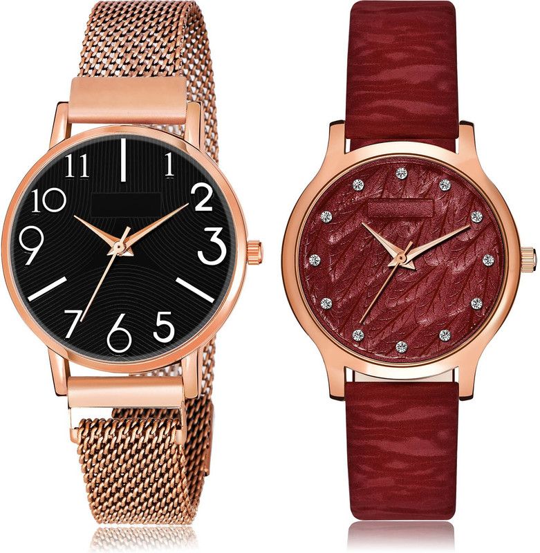Analog Watch - For Women Classical Formal 2 Watch Combo For Women And Girls - GW59-GM333