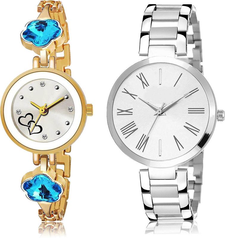 Analog Watch - For Girls Treading Quartz 2 Watch Combo For Women And Girls - G600-G300