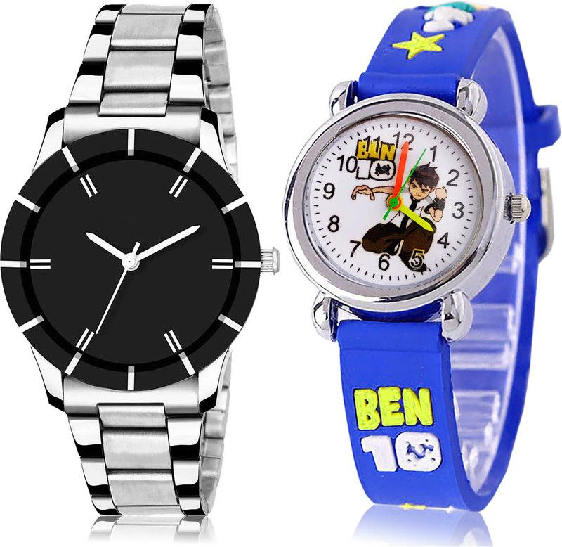 Analog Watch - For Girls Contemporary Analogue 2 Watch Combo For Women And Girls - GCPL1-GC91
