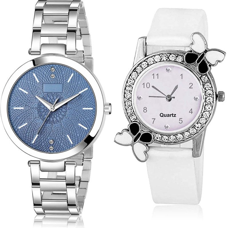 combo watch Analog Watch - For Women Contemporary Fashion Chain And Butterfly Combo Watch For Girls And Women - GM205-G102