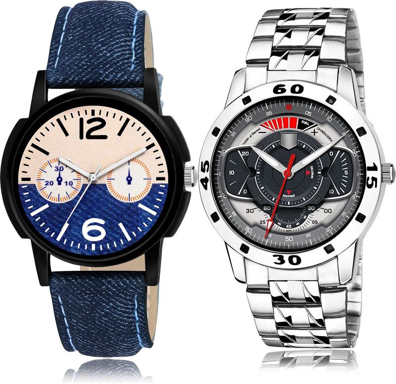 Analog Watch - For Men Classical Quartz 2 Watch Combo For Boys And Men - B10-(36-S-19)