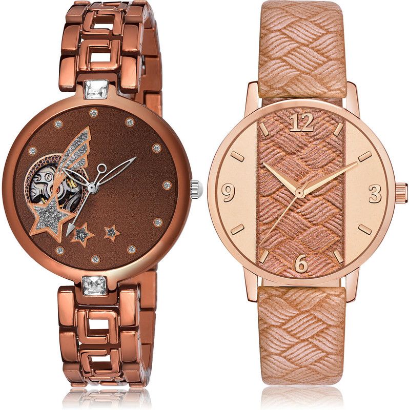 Analog Watch - For Women Latest Branded 2 Watch Combo For Women And Girls - G663-GM397