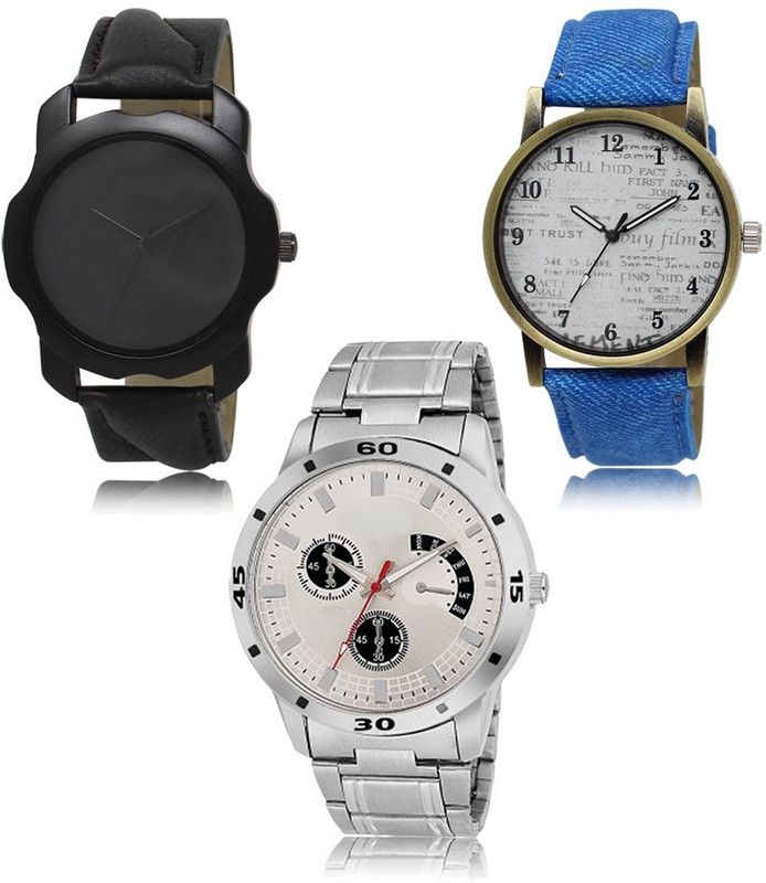 New latest Designer Combo of 3 Analog Watch - For Men LR-22-28-101