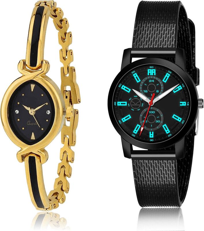 Analog Watch - For Women Best Fashionable 2 Watch Combo For Women And Girls - G121-(63-L-10)