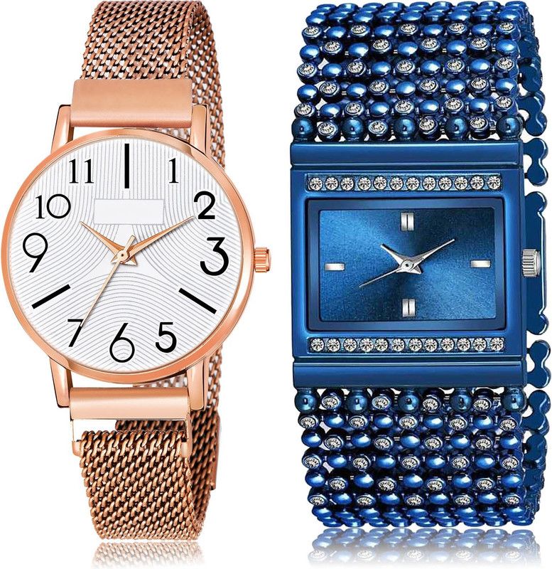 Analog Watch - For Women Contemporary Traditional 2 Watch Combo For Women And Girls - GW60-G588