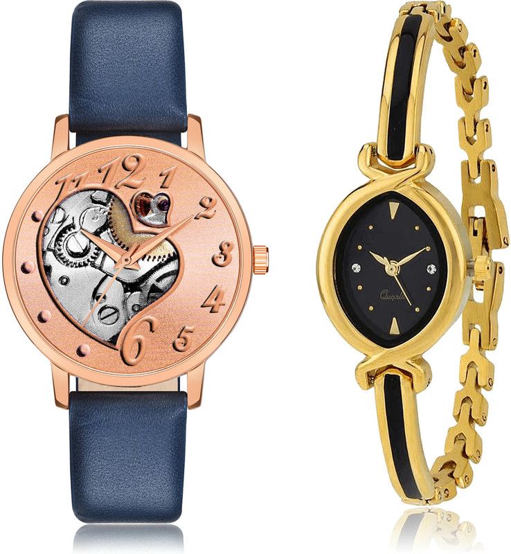 Analog Watch - For Women Latest 3D Design 2 Watch Combo For Women And Girls - GM372-G121