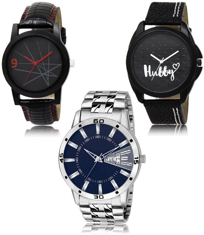 New latest Designer Combo of 3 Analog Watch - For Men -08-31-102