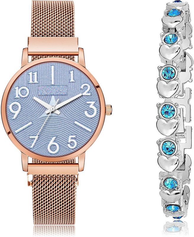 Analog Watch - For Women Contemporary Fashionable 2 Watch Combo For Women And Girls - GM246-GX3
